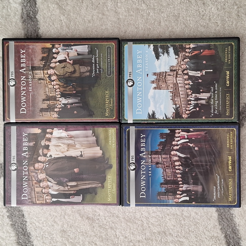 Downton Abbey Seasons 1-4 on DVD